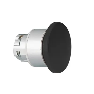 Cap buton ciuperca , Ø22MM 8LM METAL SERIES, diametru, Ø40MM. BLACK