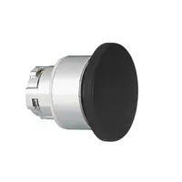 Cap buton ciuperca , Ø22MM 8LM METAL SERIES, diametru, Ø40MM. BLACK