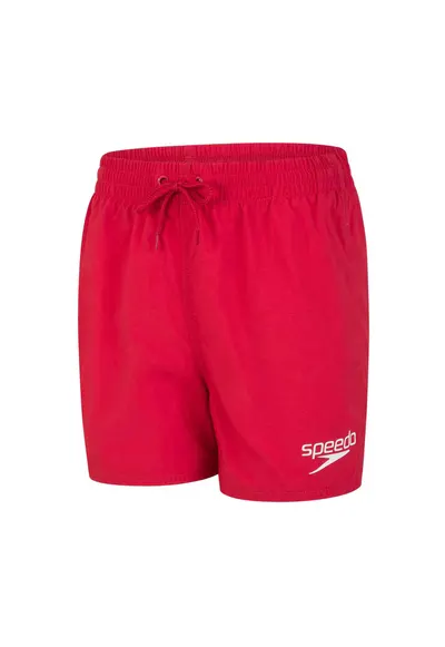 Pantaloni scurti de baie baieti 'Essential' rosu - L 140 cm - 9-10 ani
