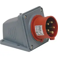 Priza TATA aplicata 90 grade cu grad de protectie IP67 400 V 5 Poli 16 A
