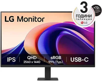 Monitor LG - 32U631A-B, 31.5'', QHD LED, IPS, Anti-Glare, negru