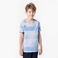 Tricou de fotbal cu mânecă scurtă VIRALTO Block Albastru Copii