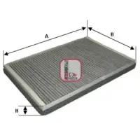 Filtru, aer habitaclu SOFIMA S 4169 CA
