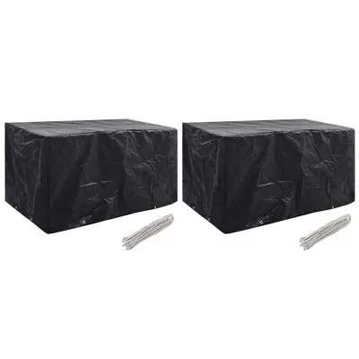 Gossi huse mobilier gradina, 2 buc., 8 ocheti, 180 x 70 x 90 cm