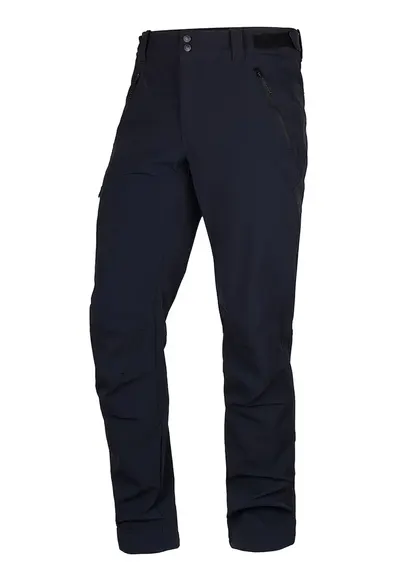Pantaloni cu buzunare cu fermoar pentru trekking Borys - Negru