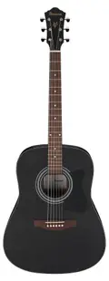 Chitară acustică Ibanez - V Series, V54NJP-WK, Weathered Black Open Pore