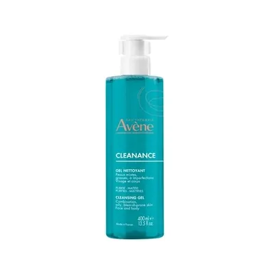 Gel de curatare pentru ten gras Cleanance, 400 ml, Avene
