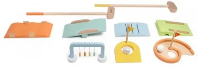 Set de golf din lemn Classic World