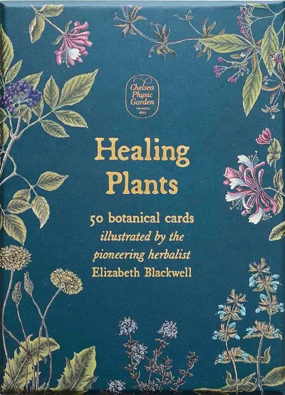 Healing Plants: A Botanical Card Deck (50 Cards and Booklet)