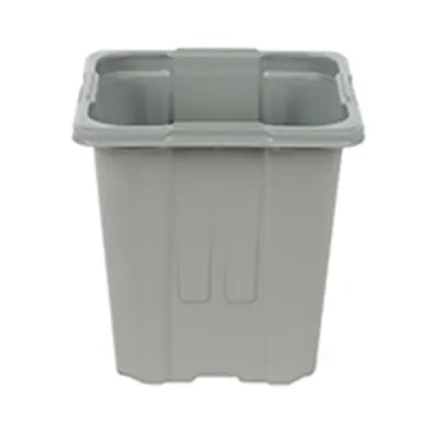 Set 94 x Ghiveci Productie, Sectiune Patrata, 7 x 7 x 8 cm / 228 cc, Gri