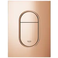 Placa de actionare Grohe Arena Cosmopolitan 37624DA0, marimea S, dubla actionare, 13 x 17.2 cm, verticala, lucios, warm sunset