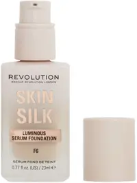 Makeup Revolution fond de ten -ser Skin Silk, F6, 23 ml