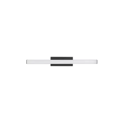 Corp de iluminat pentru baie WILLOW Negru Aluminiu & Acrylic LED 12 Wat 230 Volt 1174Lm 3000K IP44
