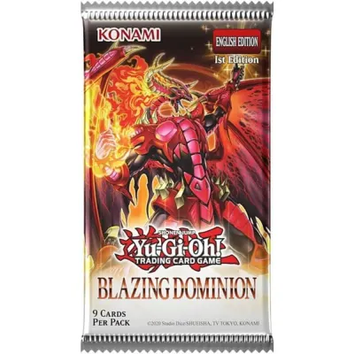 Yu-Gi-Oh - Blazing Dominion Booster Pack