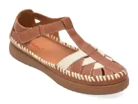 Pantofi PASS COLLECTION maro, KL60027, din piele naturala