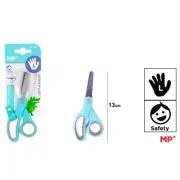 Foarfeca scolara pentru stangaci Main Paper, 13 cm, bleu