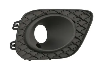 Grila ventilatie bara fata dreapta potrivit MERCEDES GLB X247 dupa 2019 - (cu orificii lampa ceata, negru)