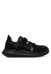 Pantofi copii - negru - textil - inchidere Velcro