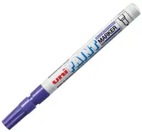 Marker permanent Uniball pe baza de ulei – Violet