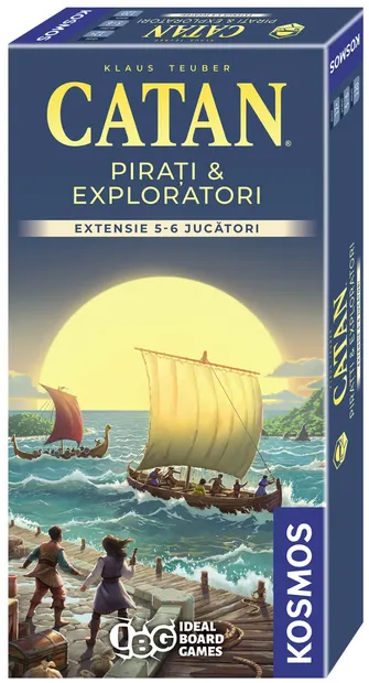 Extensie - Catan - Pirati & Exploratori (5-6 jucatori) (Editia 2025)