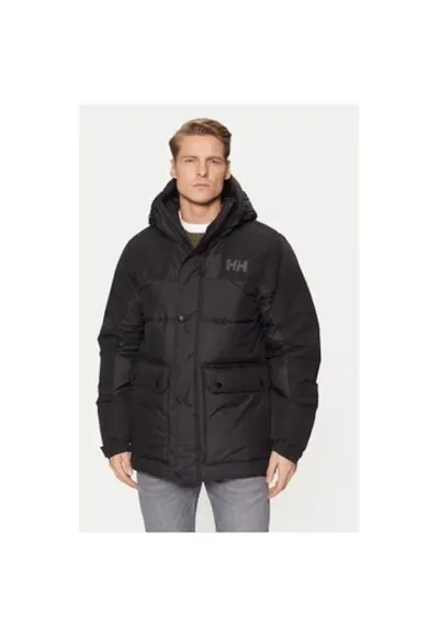 Geaca barbati - 305063267 - Poliester reciclat - Negru - Negru