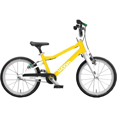 Bicicletă copii Woom GO 3 16" galben Vibrant Yellow
