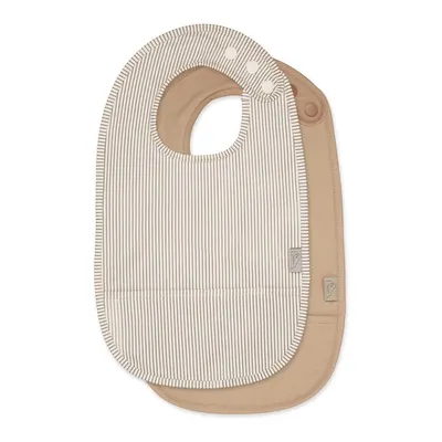 Bavete bej 2 buc. Classic Stripes Camel – Cam Cam Copenhagen