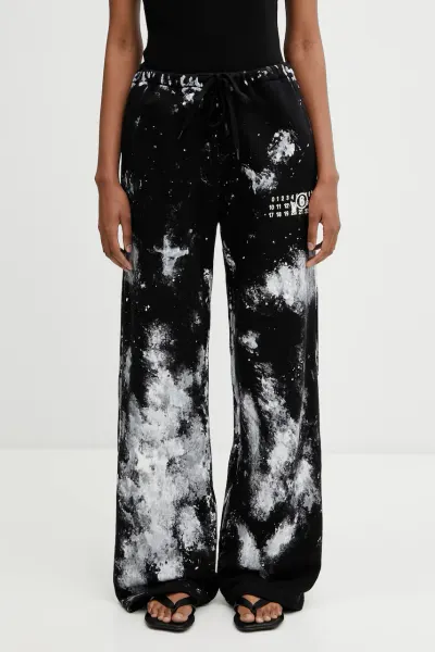 MM6 Maison Margiela pantaloni de trening pentru femei, din bumbac