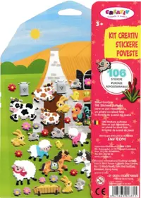 Kit creativ - Prietenii de la ferma