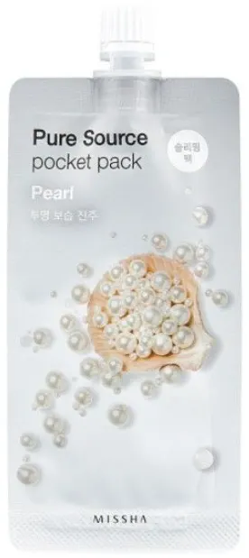 Missha Mască de noapte Pure Source Pocket Pearl, 10 ml
