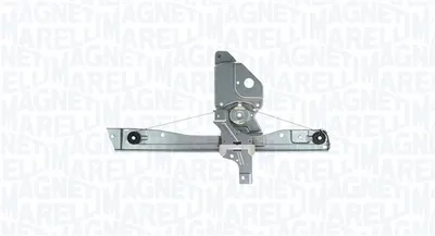 Macara geam Fata Stanga (electric, cu motor, numar usi: 3) potrivit RENAULT CLIO II, CLIO II HATCHBACK 09.98