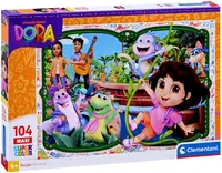 Puzzle pentru copii Clementoni din 104 piese - Dora Exploratoarea