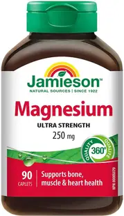 Magneziu, 250 mg, 90 tablete, Jamieson