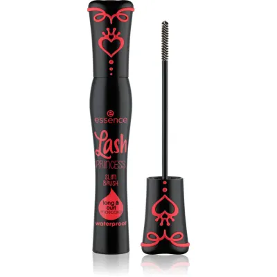 essence Lash PRINCESS Slim Brush mascara rezistent la apă pentru alungirea genelor 12 ml