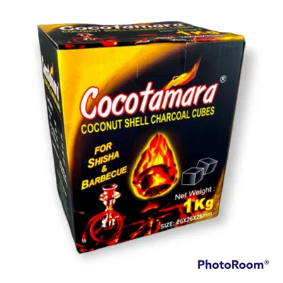Cărbuni narghilea din cocos Cocotamara 1kg