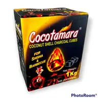 Cărbuni narghilea din cocos Cocotamara 1kg