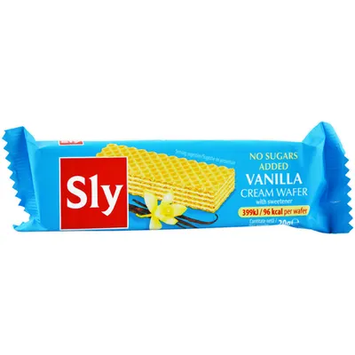 Napolitane cu Crema de Vanilie fara Zahar 20g