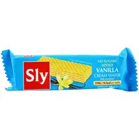Napolitane cu Crema de Vanilie fara Zahar 20g