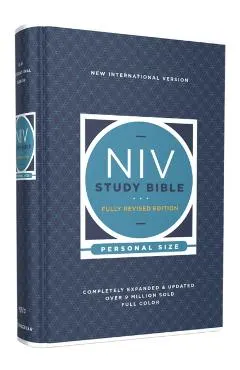 NIV Study Bible, Fully Revised Edition, Personal Size, Hardcover, Red Letter, Comfort Print