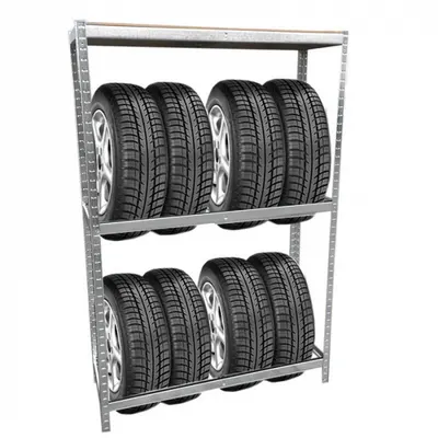 Raft pentru depozitare anvelope SR10540 Grafner 16828, 8 anvelope