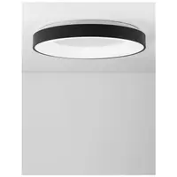 Plafoniera RANDO THIN Nisipiu Negru Aluminiu & Acrylic LED 50 Wat 230 Volt 3250Lm 4000K IP20
