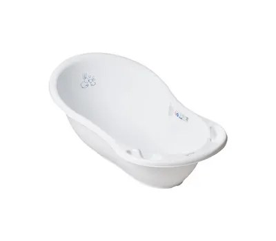 Cadita copii 86 cm Little Bunnies alba cu senzor de temperatura