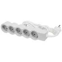 Prelungitor 5 prize, 3m cu CP, alb-gri deschis Legrand 694563