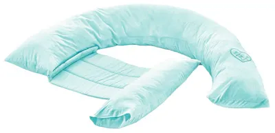 Pernă pentru gravide și mame care alăptează BabyJem - Turquoise