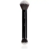 Brushworks Double Ended perie mică pentru aplicarea produselor lichide, cremoase sau pudră tip NO. 6 1 buc