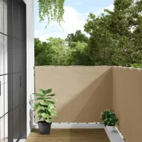 Gossi paravan de balcon, bej, 120 x 600 cm, tesatura oxford
