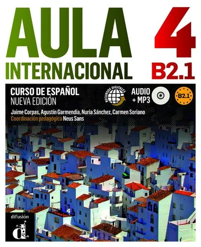 Aula internacional 4 Nueva edición + CD (B2.1) - Paperback brosat - Agustín Garmendia, Carmen Soriano, Jaime Corpas, Nuria Sánchez