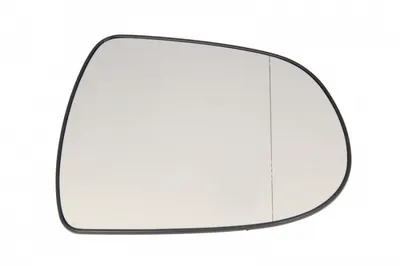 Sticla oglinda stanga asferica, incalzita, crom HYUNDAI I40, I40 CW