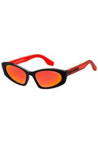 Ochelari de soare cat-eye cu lentile tip oglinda
