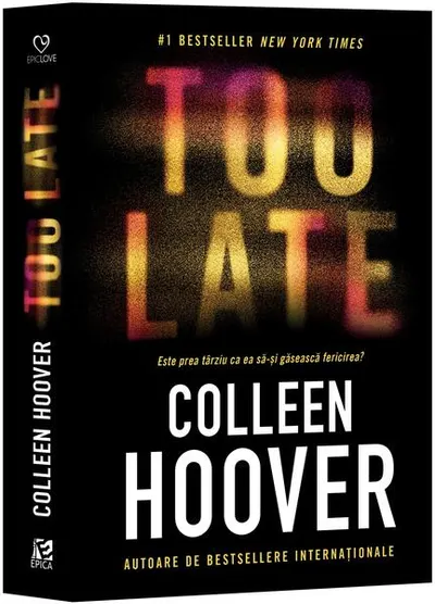 Too Late - Paperback brosat - Colleen Hoover
